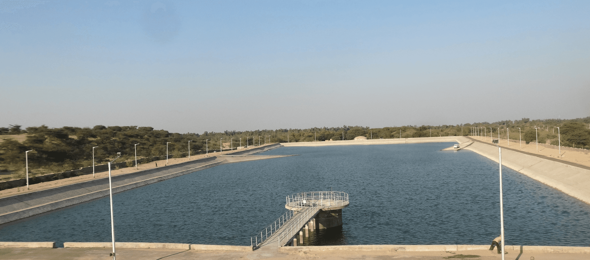 Pokhran Water Supply Project – reservoir view, Rajsthan